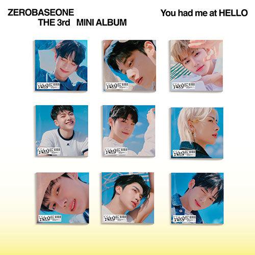 ZEROBASEONE – 3rd MINI ALBUM [You had me at HELLO] (Digipack ver.) - Mostly K-pop