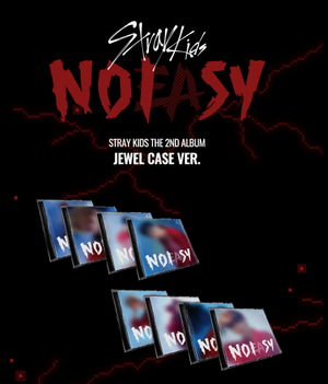 STRAY KIDS - NOEASY Jewel Case Version | K-Pop CD - Mostly K-pop