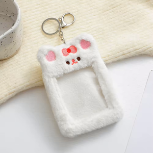 Plush Photocard Holder Keychain - Mostly K-pop