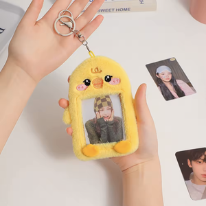 Plush Photocard Holder Keychain - Mostly K-pop