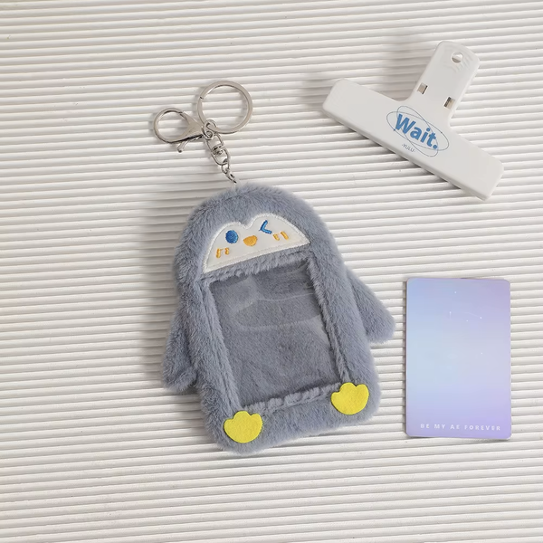 Plush Photocard Holder Keychain - Mostly K-pop