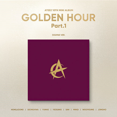 ATEEZ – 10th Mini Album [GOLDEN HOUR : Part.1] (Digipak VER.) - Mostly K-pop