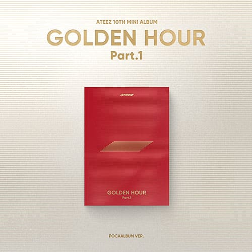 ATEEZ – 10th Mini Album [GOLDEN HOUR : Part.1] (POCAALBUM VER.) - Mostly K-pop