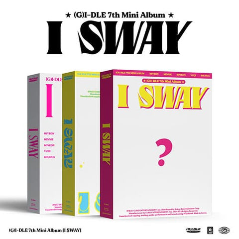 (G)I-DLE – 7th Mini Album [I SWAY]