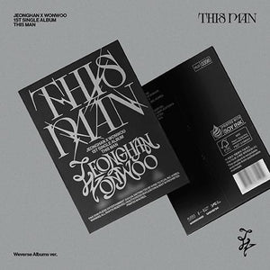 JEONGHAN X WONWOO (SEVENTEEN) – 1st Single Album [THIS MAN] (Weverse Albums ver.) - Mostly K-pop