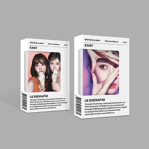 LE SSERAFIM – 3rd Mini Album [EASY] (Weverse Albums ver.) - Mostly K-pop