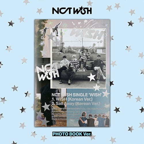 NCT WISH – Single Album [WISH] (Photobook Ver.) - Mostly K-pop