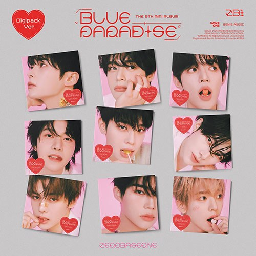 ZEROBASEONE – The 5th Mini Album [BLUE PARADISE] (Digipack Ver.) - Mostly K-pop