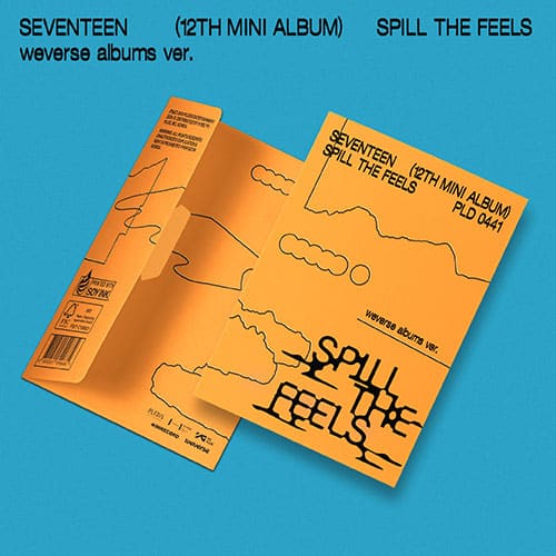 SEVENTEEN – 12th Mini Album [SPILL THE FEELS] (Weverse Albums ver.) - Mostly K-pop