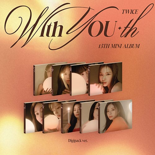 TWICE – 13th Mini Album [With YOU-th] (Digipack Ver.) - Mostly K-pop