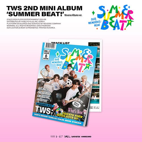 TWS – 2nd Mini Album [SUMMER BEAT!] (Weverse Albums ver.) - Mostly K-pop