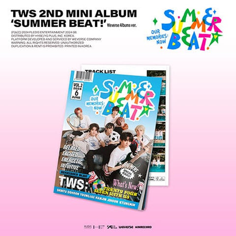 TWS – 2nd Mini Album [SUMMER BEAT!] (Weverse Albums ver.)