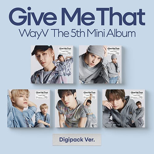 WayV – 5th Mini album [Give Me That] (Digipack Ver.) - Mostly K-pop