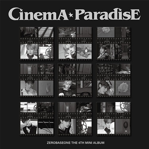 ZEROBASEONE – The 4th Mini Album [CINEMA PARADISE] (DIGIPACK ver.) - Mostly K-pop