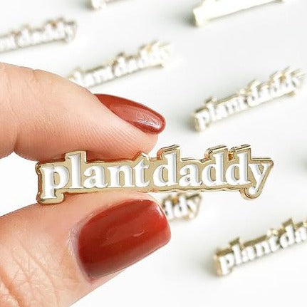 Plant Daddy Enamel Pin - Mostly K-pop