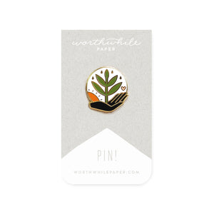 Grow Enamel Pin - Mostly K-pop