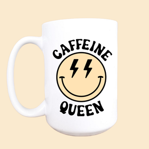 Caffeine Queen Mug - Mostly K-pop