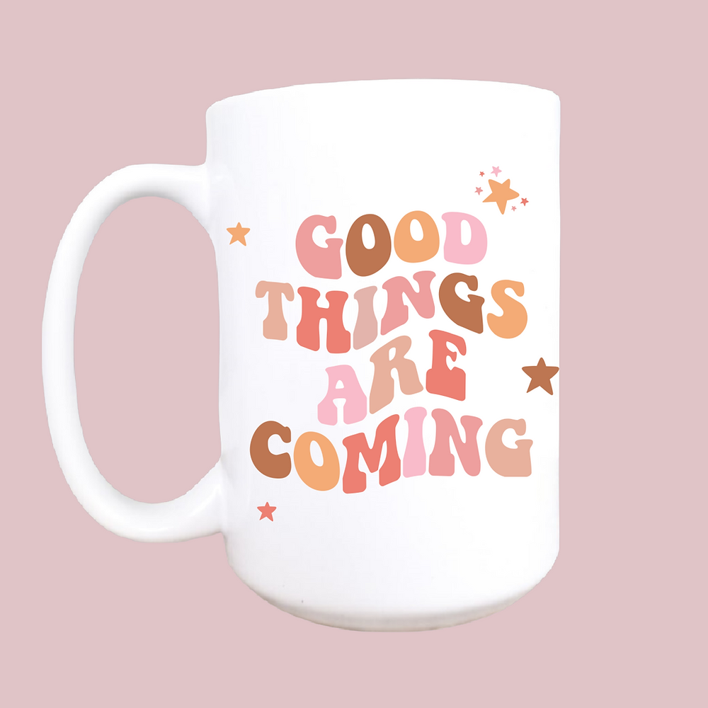 Good Things Are Coming Mug - Mostly K-pop