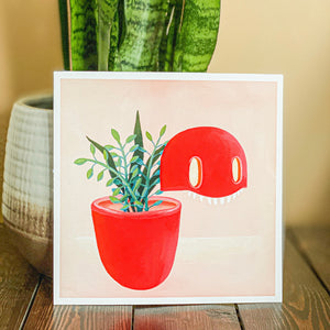 Houseplant Fine Art Print - Mostly K-pop